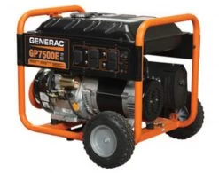 Generac GP7500E 7500 Watt Portable Generator, Electric Start
