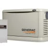 Generac Guardian 6551 22kW Standby Generator W/ Whole House Switch.