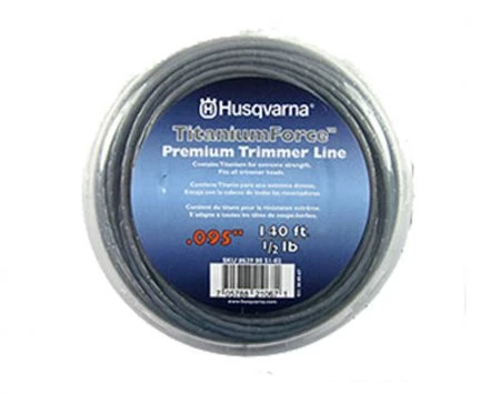 Husqvarna Titanium Force Donut Trimmer Line (.095" Diameter, 140 Ft. Length)